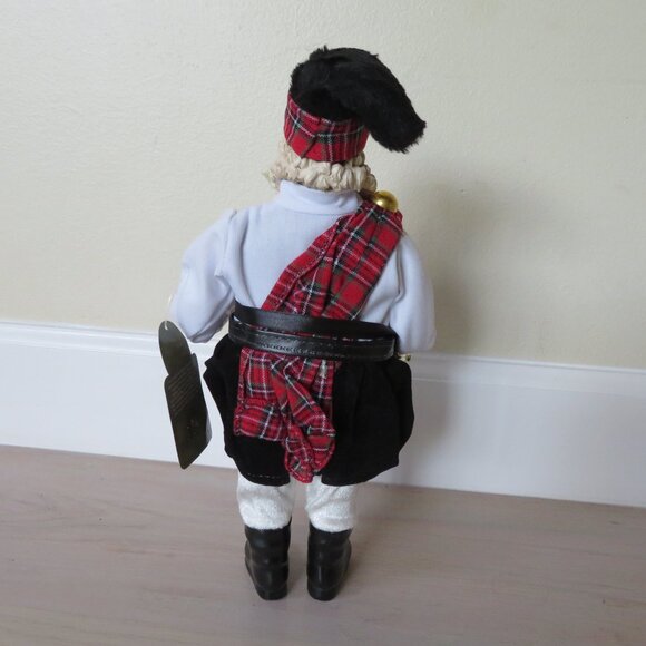 Santa Little Drummer Boy Standing Decor Santas Workshop Handcrafted Collectibles - Picture 3 of 5